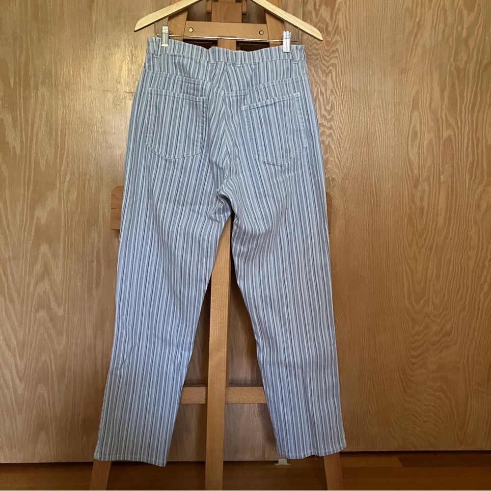 St. John's Bay stretch striped mom jeans! - Picture 5 of 8